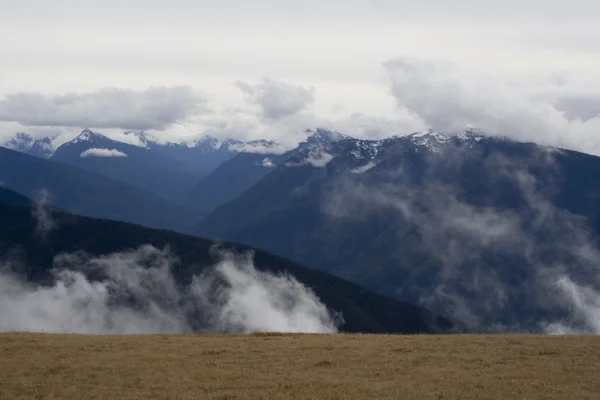 Snowy mountains — Stock Photo, Image