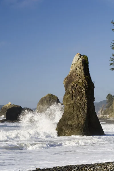 Olas y costas — Foto de Stock