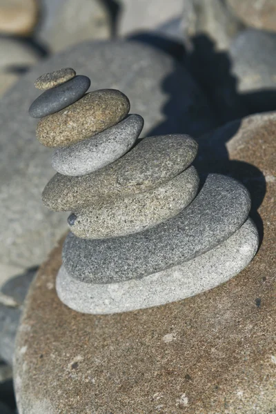 Pila di pietra Zen — Foto Stock