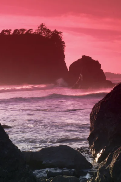 红宝石海滩日落 — 图库照片