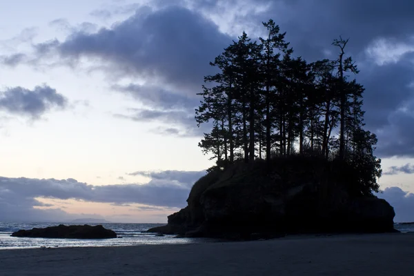 Pacifische kust zonsondergang — Stockfoto
