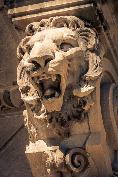 Scultura del leone — Foto Stock