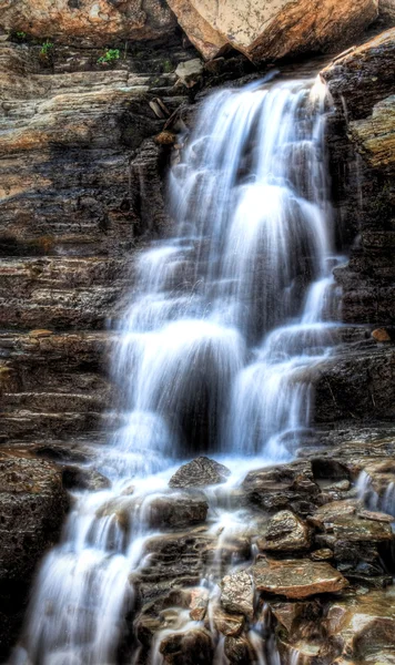 Glacier Park Cachoeira — Fotografia de Stock