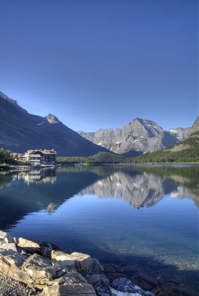 Lago de corrente rápida — Fotografia de Stock