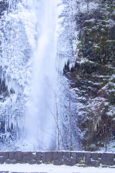 Horsetail Falls Frozen — Stock Photo, Image