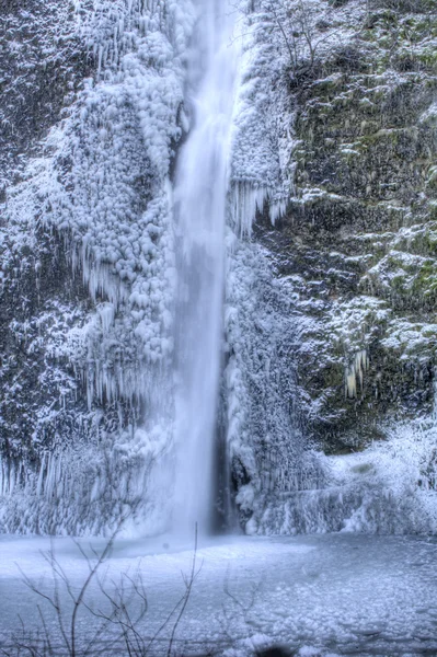 Horsetail Falls Frozen — Stock Photo, Image