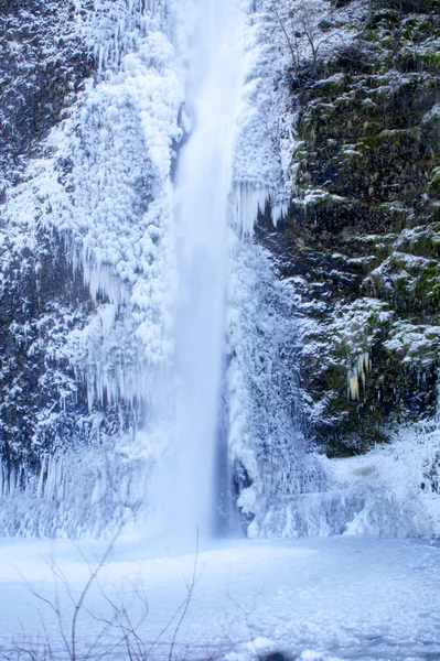 Horsetail Falls Frozen — Stock Photo, Image