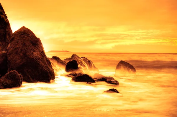 Playa de rubí — Foto de Stock