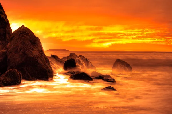 Playa de rubí — Foto de Stock