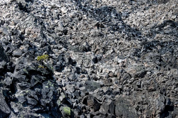 Big pile of obsidian — Stock Photo, Image