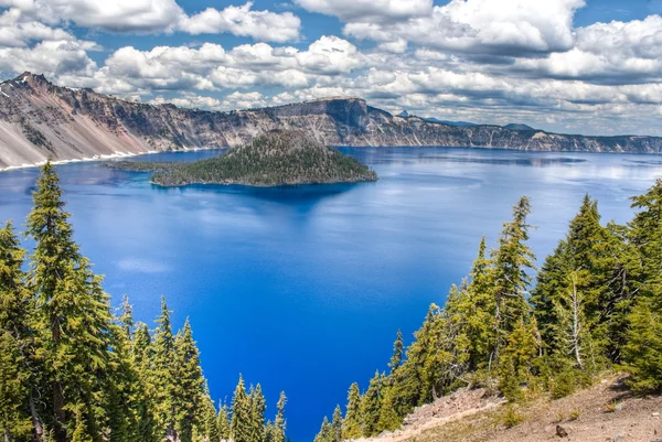 Lago del cráter — Foto de Stock