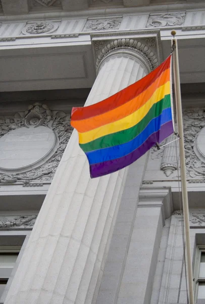 Flaga dumy LGBT — Zdjęcie stockowe