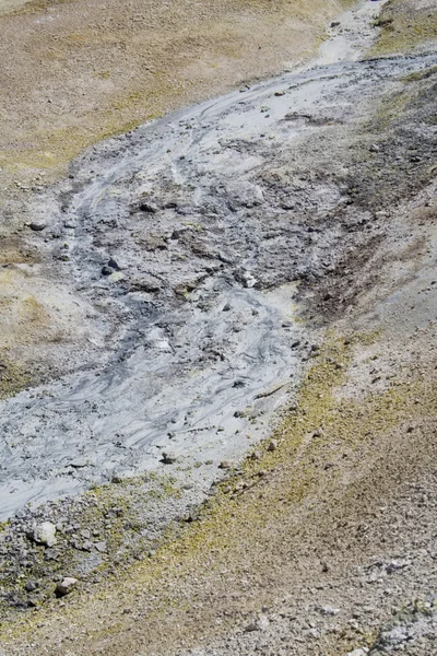 Escorrentía de aguas termales — Foto de Stock