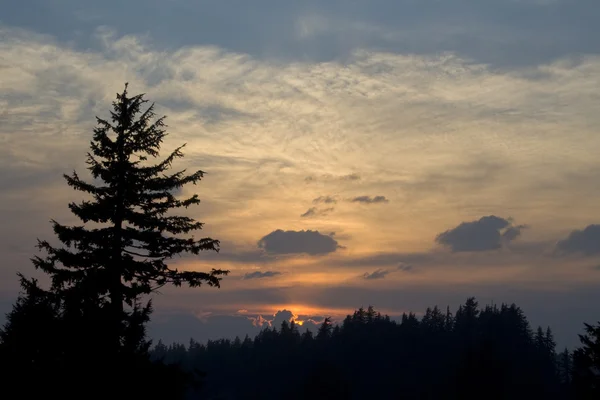 Crater Lake Sunset — Stock Photo, Image