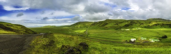 Islândia rural Panorama — Fotografia de Stock