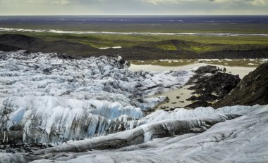Svinafellsjokull Buzulu