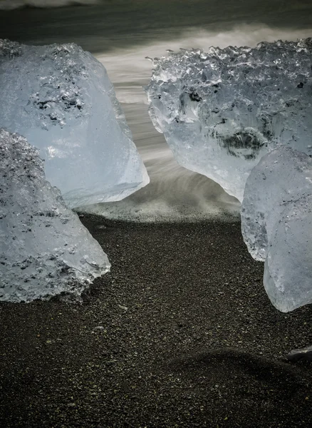 Glace glaciaire — Photo