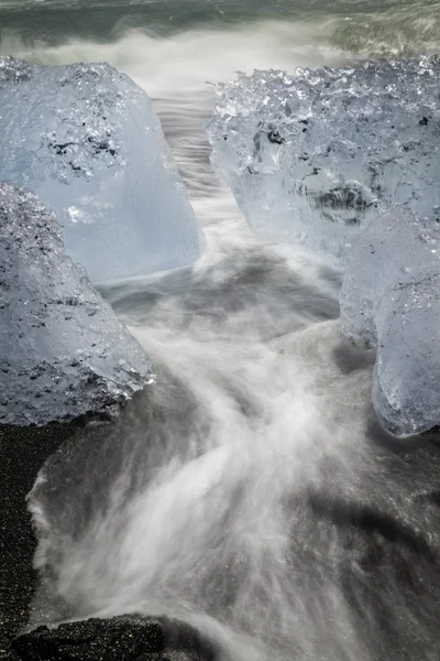 Glace glaciaire — Photo