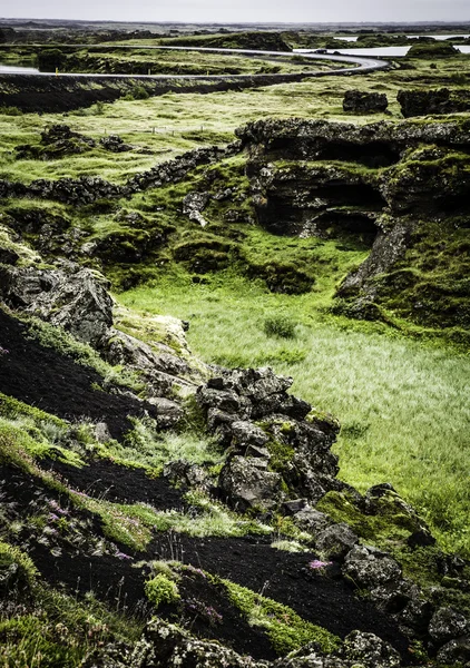 Myvatn landschap — Stockfoto