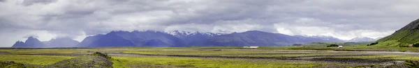 Islândia do Sul Panorama — Fotografia de Stock