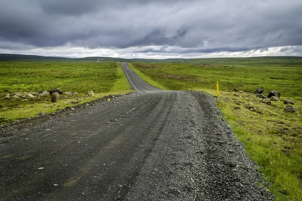 Isländska road — Stockfoto