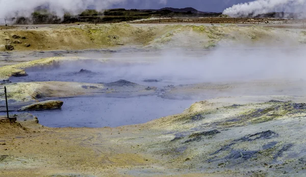 Geotermiska landskap — Stockfoto