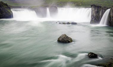 Godafoss, güzel bir şelale
