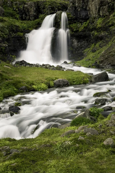 Dynjandi, a Waterfall in Iceland — Stock Photo, Image