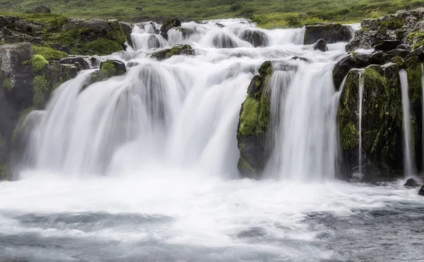 Dynjandi, ein Wasserfall in Island — Stockfoto