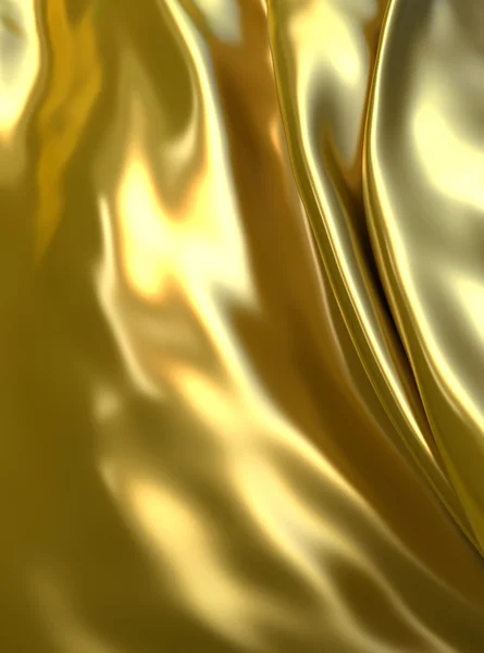 Abstract golden fabric for luxury background — Stock Photo, Image