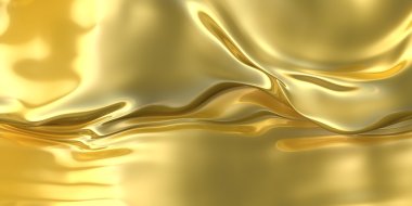 Background made of golden metallic cloth. clipart