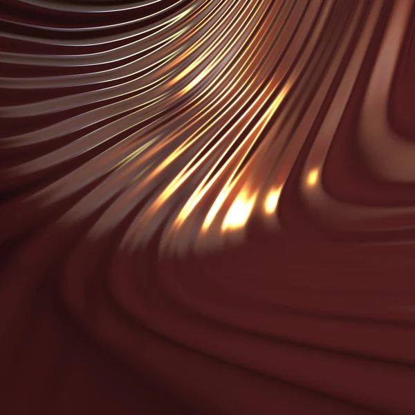 Abstract  wavy chocolate texture or background. — Stock Photo, Image