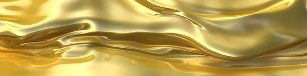 Pano dourado abstrato ou fundo de metal líquido . — Fotografia de Stock