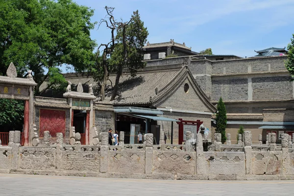 Ancient Buildings National Style Old City Area Few People Xian — Stock Photo, Image