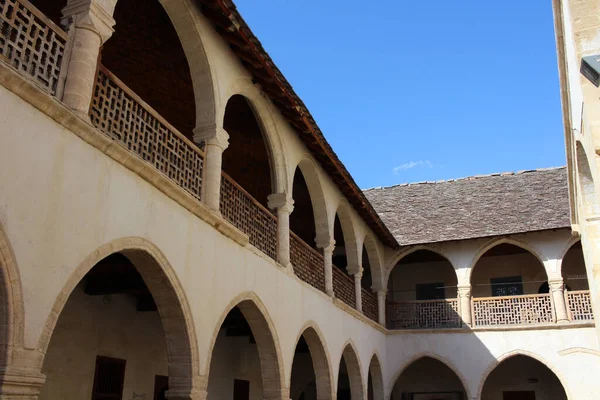 Vista Desde Patio Del Monasterio Chipre Chipre — Foto de Stock