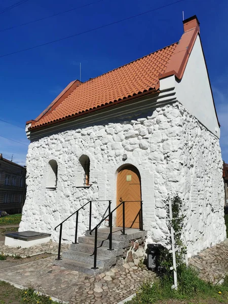 Casa Guilda Mercante Espírito Santo Construída Século Xiv Cidade Vyborg — Fotografia de Stock