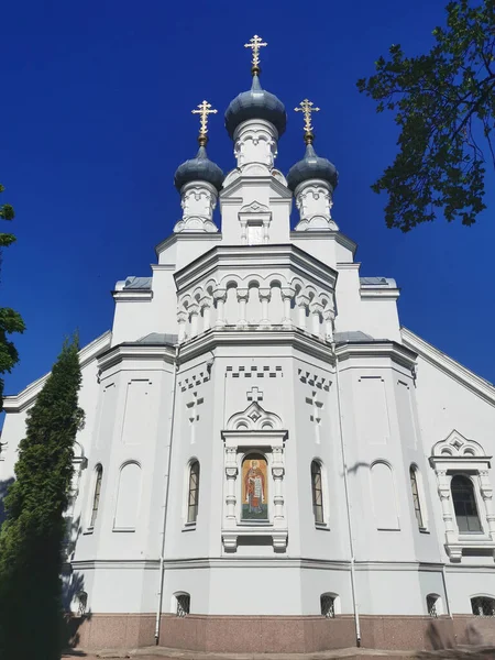 Καθεδρικός Ναός Της Εικόνας Βλαντιμίρ Της Μητέρας Του Θεού Χτίστηκε — Φωτογραφία Αρχείου