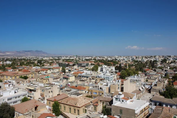 Панорама Города Никосии Смотровой Площадки Башни Шаколас Никосия Кипр — стоковое фото
