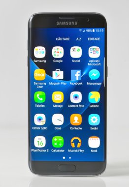 Samsung Galaxy S7 kenarının editoryal atış