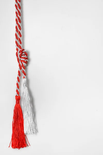 Traditional trinket worn in honour of March 1 — Stock Photo, Image
