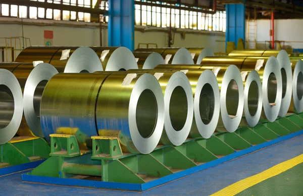 Coiled steel sheets — Stok fotoğraf