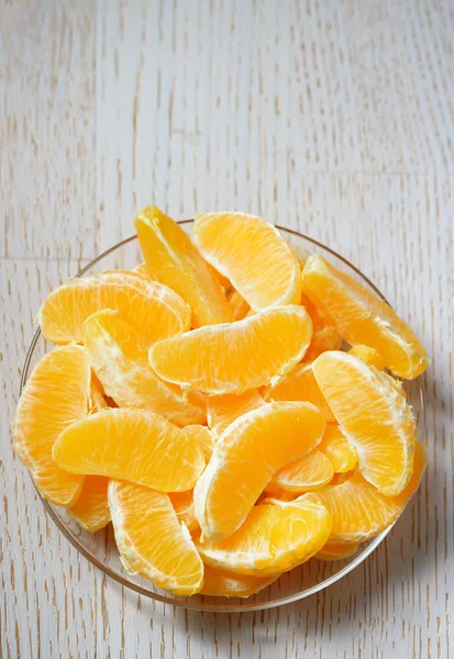 Orange slices on old background — Stock Photo, Image