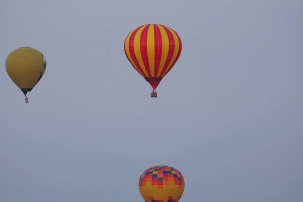 Aérostat Ballon Dans Ciel Dessus Ville Nijni Novgorod 800 Aérostat — Photo