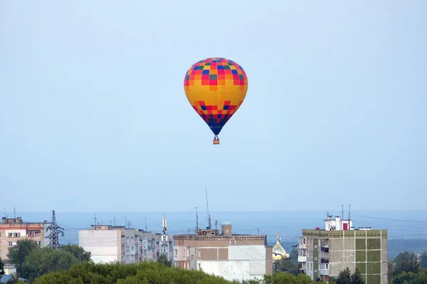 Nizhny Novgorod Russia 2021 Balloon Aerostat Sky City Nizhny Novgorod — Stock Photo, Image