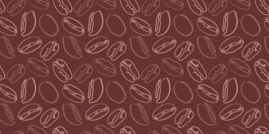 Kusursuz kahve tohumu dokusu