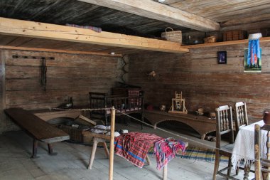 Evde çocuk köşesi.