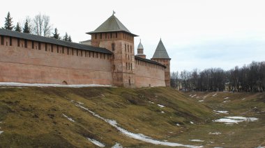 Novgorod Kremlin bahar.