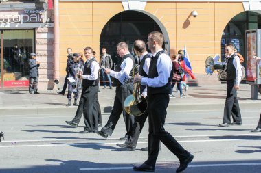 Müzisyenler erkek grup.