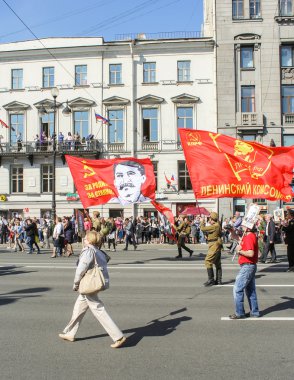 Sovyetler Birliği'nin büyük bayrağı.