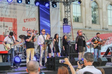 Performans sanatçıların sahne.